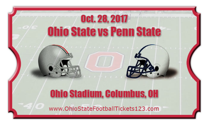 Ohio State Buckeyes Vs Penn State Nittany Lions Football Tickets | Oct ...